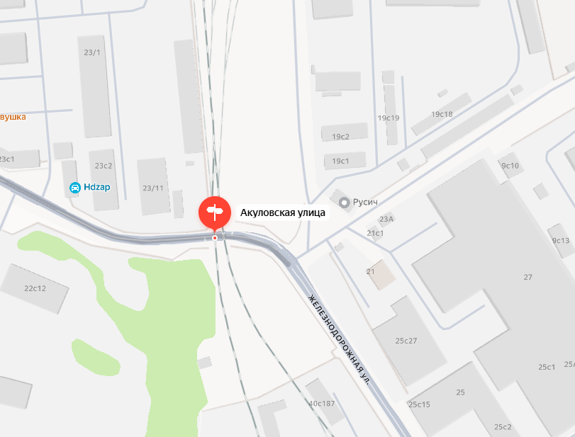 Внимание! Ремонт железнодорожного переезда 1 км 9 пк на ул. Акуловской