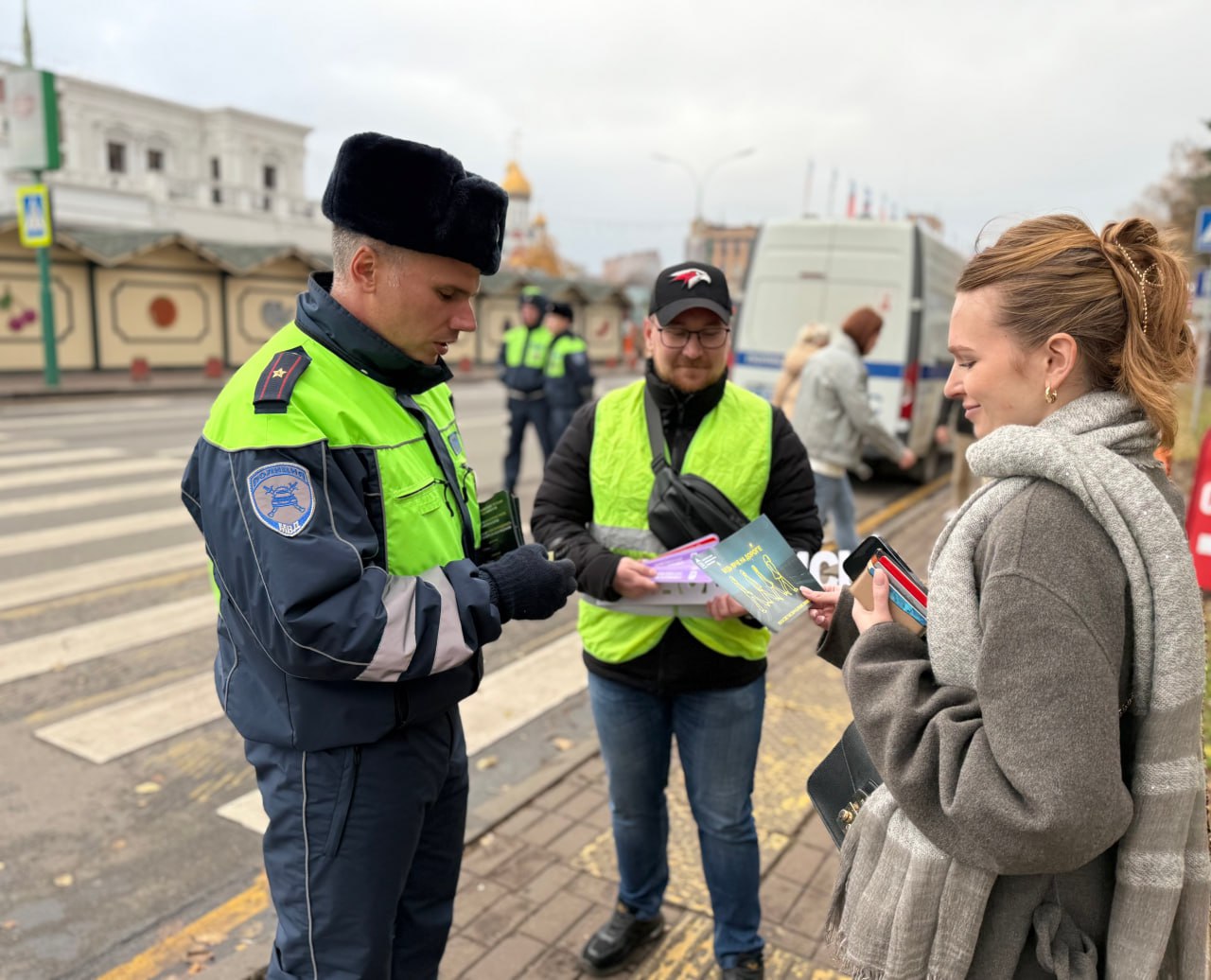 Профилактическое мероприятие «Пешеход» проходит в Одинцовском округе