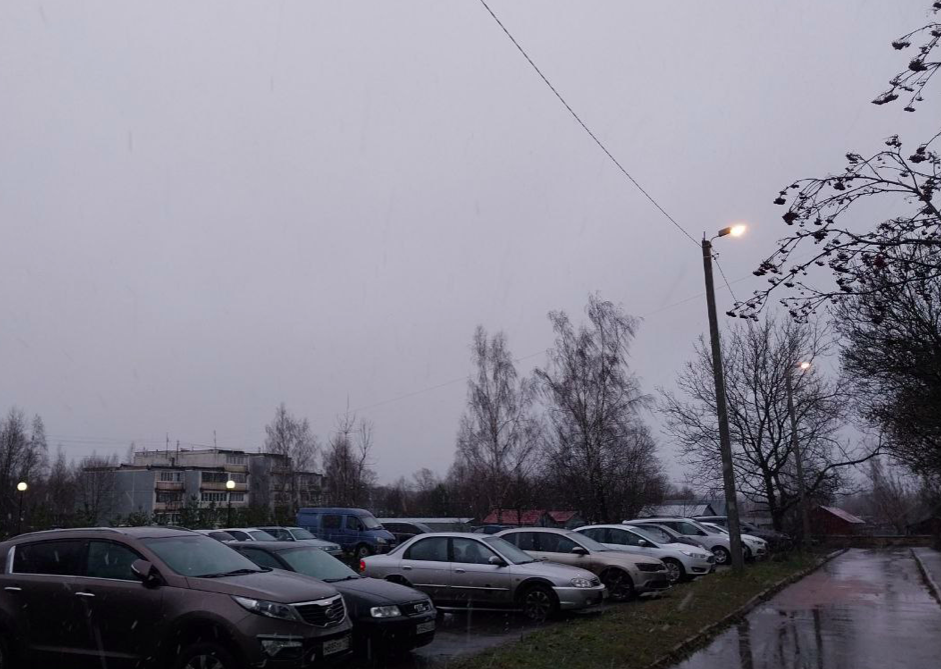 Уличное освещение восстановили во дворе в деревне Чупряково