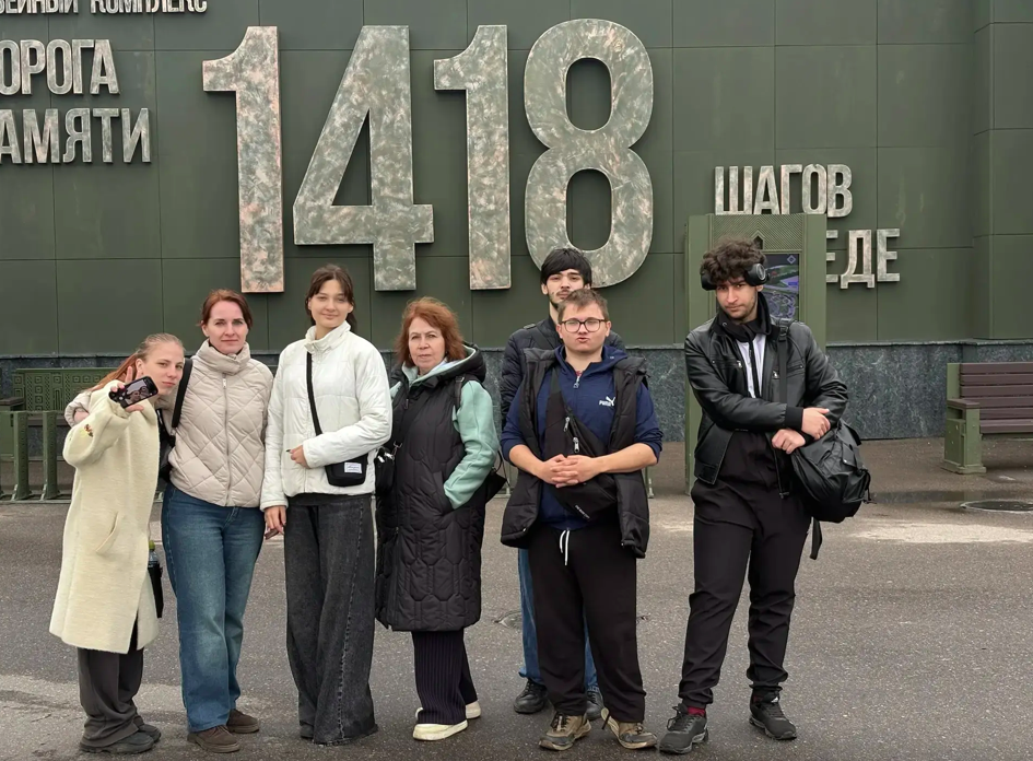 Студенты «Одинцовского техникума» посетили музейный комплекс «1418 шагов к Победе»
