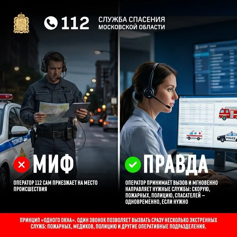 За период с 1 по 7 июня в Систему-112 Одинцовского округа поступило свыше 8800 обращений