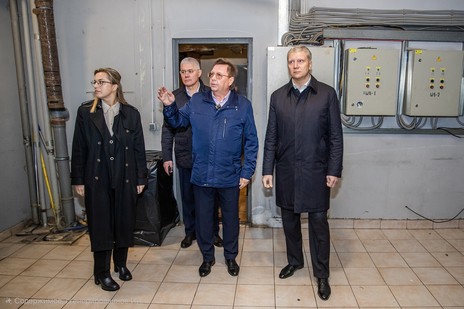 Глава Одинцовского округа Андрей Иванов во вторник, 6 октября, проверил готовность к отопительному периоду многоквартирного дома № 2 по улице Университетская в поселке Заречье