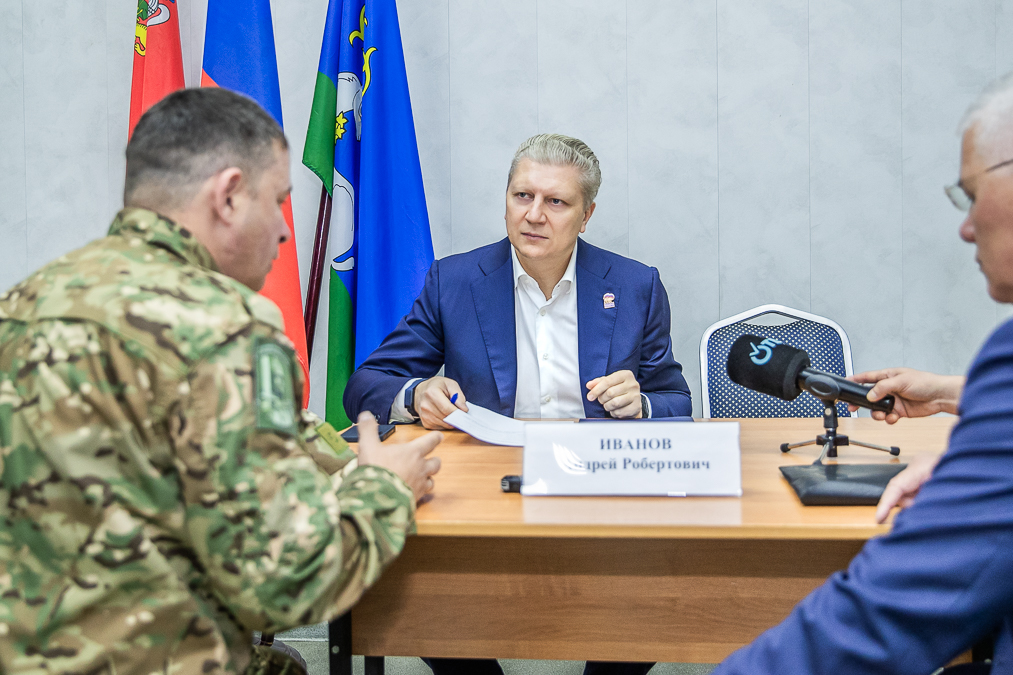 Личный прием «Выездной администрации» провел Андрей Иванов в Одинцово