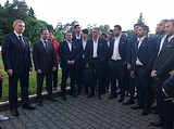 Андрей Иванов вместе с Романом Терюшковым встретили сборную Ирана на базе ФК «Локомотив» в Баковке