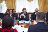 19 февраля на очередном заседании Совета депутатов Одинцовского района руководитель Андрей Иванов рассказал депутатам о ситуации, сложившейся в Одинцовском гуманитарном университете