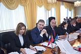 19 февраля на очередном заседании Совета депутатов Одинцовского района руководитель Андрей Иванов рассказал депутатам о ситуации, сложившейся в Одинцовском гуманитарном университете