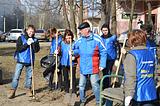 Фото: В Одинцовском районе прошел масштабный субботник (12 апреля 2014 года)