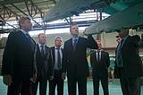 Фото: Руководитель администрации Одинцовского района Андрей ИВАНОВ 18 июня 2014 провел рабочее совещание с представителями ОАО «121 Авиационный ремонтный завод»