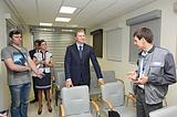 Фото: Андрей Иванов посетил центральный офис Группы компаний «DoorHan»