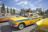 Фото: В честь дня ГИБДД в Одинцово состоялся пробег ретро-автомобилей