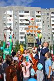 Фото: Обещание выполнено: жители Юдино получили новую детскую площадку