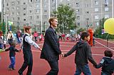 Фото: Обещание выполнено: жители Юдино получили новую детскую площадку