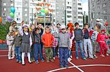 Фото: Обещание выполнено: жители Юдино получили новую детскую площадку