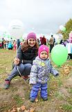 Фото: День Московской области в Одинцово отметили красочным флэш-мобом