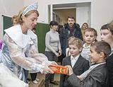 Фото: «Одинцовская электросеть» поздравила с Новым годом воспитанников коррекционных школ