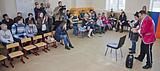 Фото: Районная Общественная палата поздравила воспитанников голицынского социального центра с Новым годом