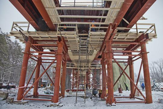 Путепровод в Перхушково откроется в середине февраля