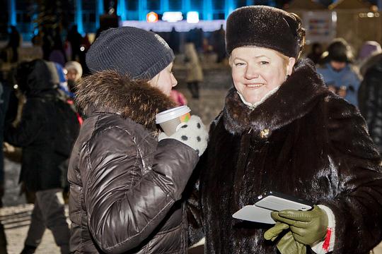 Больше 700 человек отметили Татьянин день на главном катке города Одинцово