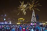 Фото: Празднование Нового года на центральной площади Одинцово