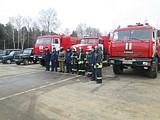 Фото: Проверка готовности к летнему пожароопасному периоду прошла в Захаровском