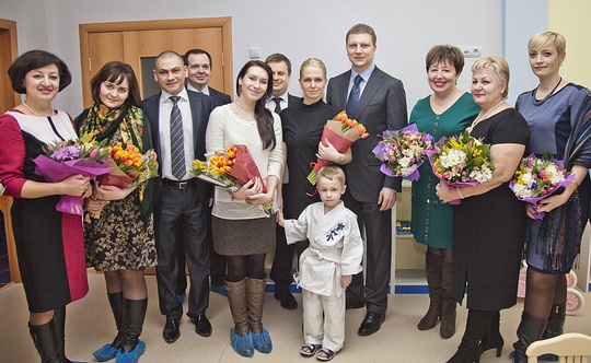 В преддверии 8 марта в Новоивановском открылась пристройка к детскому саду