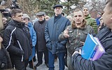 Фото: Мэр Одинцово встретился с жителями Ромашково
