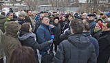 Фото: Мэр Одинцово встретился с жителями Ромашково