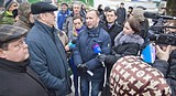 Фото: Мэр Одинцово встретился с жителями Ромашково