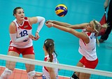 Фото: «Заречье-Одинцово» выиграло первый матч четвертьфинала