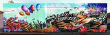 Фото: Одинцовский район лидирует по количеству эскизов на конкурс граффити к 70-летию Победы