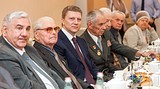 Андрей ИВАНОВ с руководителями ветеранских организаций в Краеведческом музее
