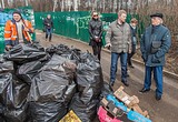 Мэр Одинцово Александр ГУСЕВ доложил о том, что уборка газонов и придорожных территорий стартовала сразу после того, как сошёл снег