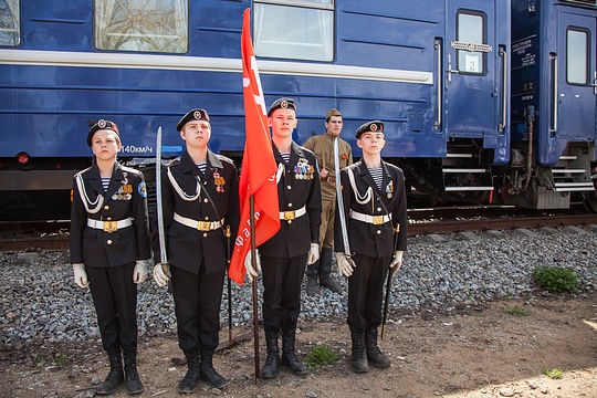 «Поезд Победы» прибыл в Усово