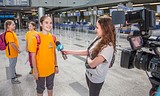 Фото: Первые 50 одинцовских школьников отправились на отдых в Крым