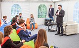 Андрей ВОРОБЬЕВ встретился с победителями и призёрами Всероссийской олимпиады школьников, в ходе которой выпускники задавали любые интересующие вопросы
