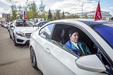 Фото: Одинцовские ветераны прокатились на вертолетах