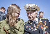 Фото: Одинцовские ветераны прокатились на вертолетах