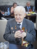 Фото: Одинцовские ветераны прокатились на вертолетах