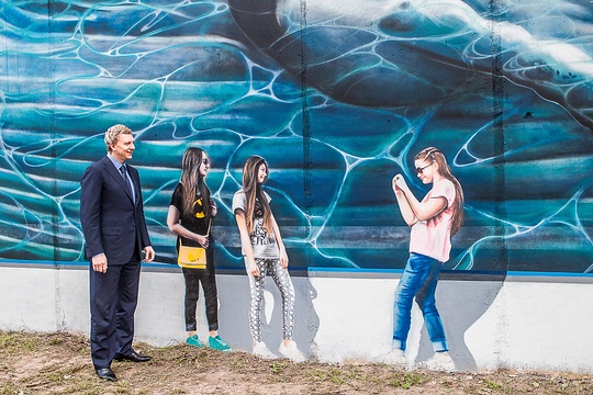 Школа граффити откроется в Одинцово, Андрей ИВАНОВ