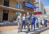 Директор МУП «Капстрой» Валерий ОГНЕРУБОВ, Андрей ИВАНОВ