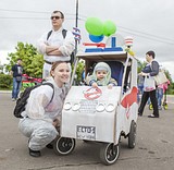 Фото: «Парад колясок» впервые прошёл в Одинцово