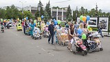 Фото: «Парад колясок» впервые прошёл в Одинцово