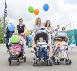 Фото: «Парад колясок» впервые прошёл в Одинцово