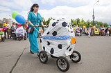 Фото: «Парад колясок» впервые прошёл в Одинцово