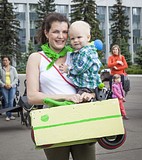 Фото: «Парад колясок» впервые прошёл в Одинцово