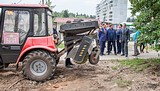 Фото: Андрей ИВАНОВ проверил ход работ по благоустройству Больших Вязём