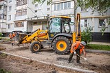 Фото: Андрей ИВАНОВ проверил ход работ по благоустройству Больших Вязём
