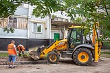 Фото: Андрей ИВАНОВ проверил ход работ по благоустройству Больших Вязём