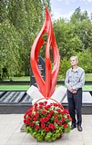 Фото: Татьяна ОДИНЦОВА осмотрела обновлённый воинский мемориал в деревне Хомяки