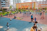 Фото: Открытие спортплощадки в Трехгорке